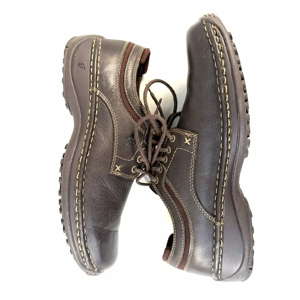 Red Wing Beacon 4114 Mens 8D Brown Leather Lace Up Oxford Shoes